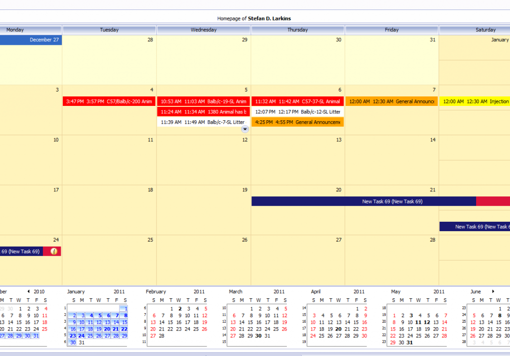 UserSpecific Calendar Locus Technology, Inc